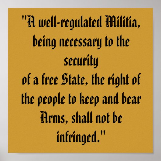 第2補正プリント ポスター (正面)