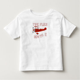 第2誕生日のワイシャツ トドラーTシャツ