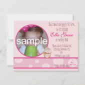 第2誕生日の招待状 招待状 (正面)