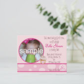 第2誕生日の招待状 招待状 (スタンド正面)