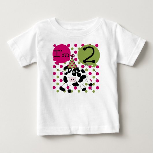 第2誕生日を脅かして下さい ベビーTシャツ (正面)