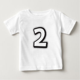 第2誕生日シャツ、第2誕生日 ベビーTシャツ