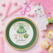 第2誕生日セントパトリックの日パーソナライズされた ペーパープレート (パーティー)