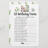 第2誕生日トリビア編集可能ゲーム (正面/裏面)