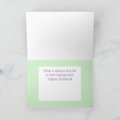 第2誕生日パーソナライズされたボーイカード! カード (内部)