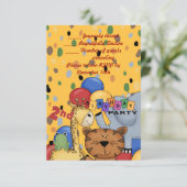 第2誕生日パーティー 招待状 (スタンド正面)