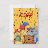 第2誕生日パーティー 招待状 (裏面)