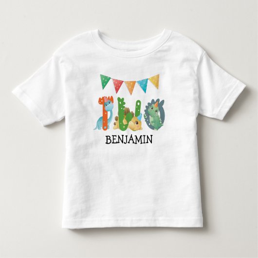 第2誕生日ベビー トドラーTシャツ (正面)