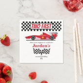 第2誕生日レッドレースカー2速 スタンダードカクテルナプキン (インサイチュ)