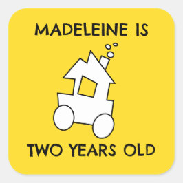 第2誕生日 スクエアシール