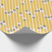 第2鉛筆の美術教師の感謝 ラッピングペーパー (角)