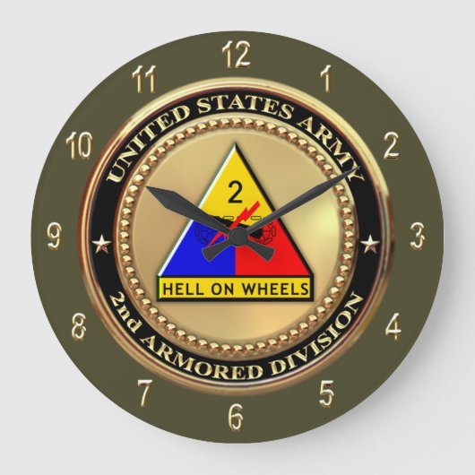 第2防甲課 ラージ壁時計 (正面)
