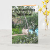 第20バースデー・カード カード (黄色い花)