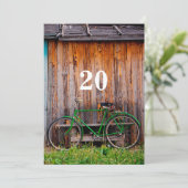 第20回サイクリスト誕生祝い招待状 招待状 (スタンド正面)