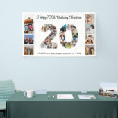 第20回バースデーパーティー第20回フォトコラージュ 横断幕 (トレードショー)