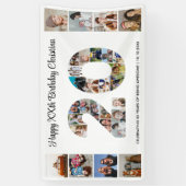 第20回バースデーパーティー第20回フォトコラージュ 横断幕 (縦)