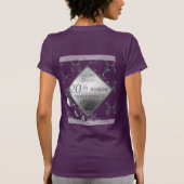 第20回プラチナエメラルド記念日 Tシャツ (裏面)