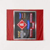 第20回技術者旅団空挺部隊 タペストリー (正面(横))