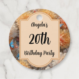 第20回誕生日パーティー フェイバータグ