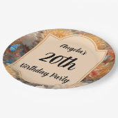 第20回誕生日パーティー ペーパープレート (アングル)