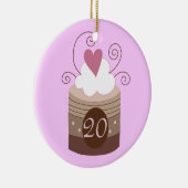 第20彼女のための誕生日プレゼントのアイディア セラミックオーナメント (右)