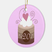 第20彼女のための誕生日プレゼントのアイディア セラミックオーナメント (左)