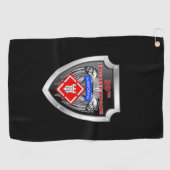 第20旅団盾カスタマイズ地 ゴルフタオル (横)