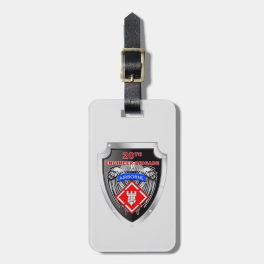第20旅団空挺師団 ラゲッジタグ (正面縦)