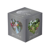 第20期プラチナハートフレーム4枚の写真 フォトキューブ (裏面アングル)