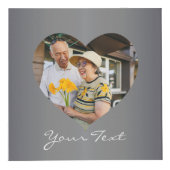 第20期プラチナハートフレーム4枚の写真 フォトキューブ (正面)