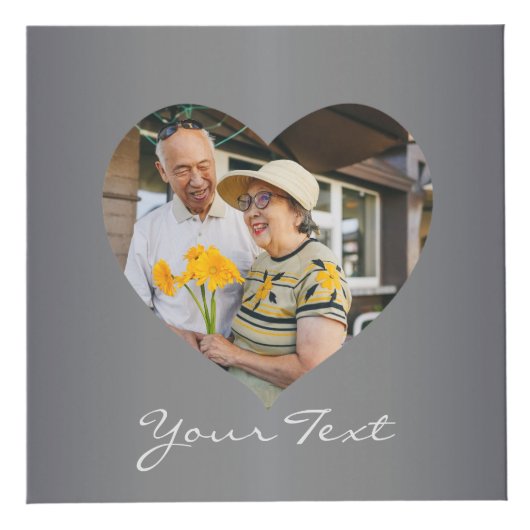 第20期プラチナハートフレーム4枚の写真 フォトキューブ (正面)