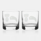 第20期特殊部隊グループ空挺部隊 ウイスキーグラス (裏面)