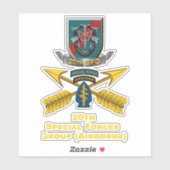 第20期特殊部隊グループ シール (シート)