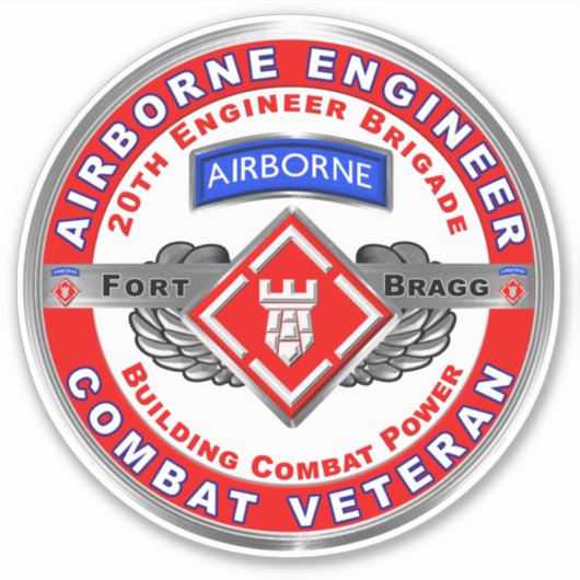 第20次工士旅団 シール (正面)