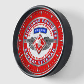 第20次工士旅団 壁時計 (傾斜)