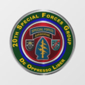 第20次特殊部隊（空挺部隊） ウィンドウサイン (シート)