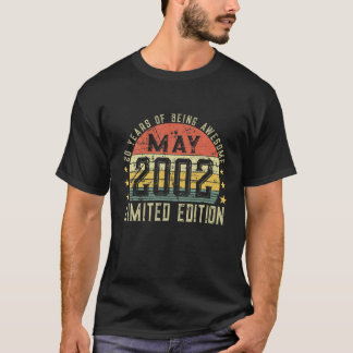 第20誕生日メンズ2002年5月20年のアウェイ Tシャツ