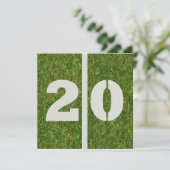 第20誕生日招待状 招待状 (スタンド正面)