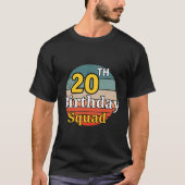 第20誕生日隊 Tシャツ (正面)