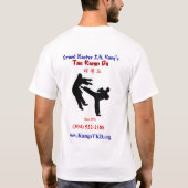 第20通りのロゴの*Huntington* Tシャツ (裏面)