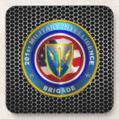 第201回遠征軍隊情報旅団 コースター (正面)