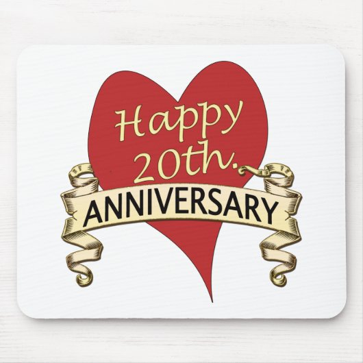 第20。 Anniversar マウスパッド (正面)