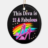 第21シュークイーン セラミックオーナメント (左)