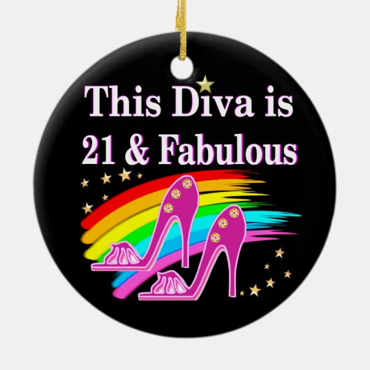 第21シュークイーン セラミックオーナメント (裏面)