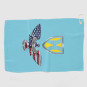 第21回シアターコマンドイーグル ゴルフタオル (横)