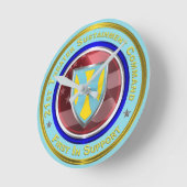 第21回シアターサステマント指令 ラウンド壁時計 (傾斜)