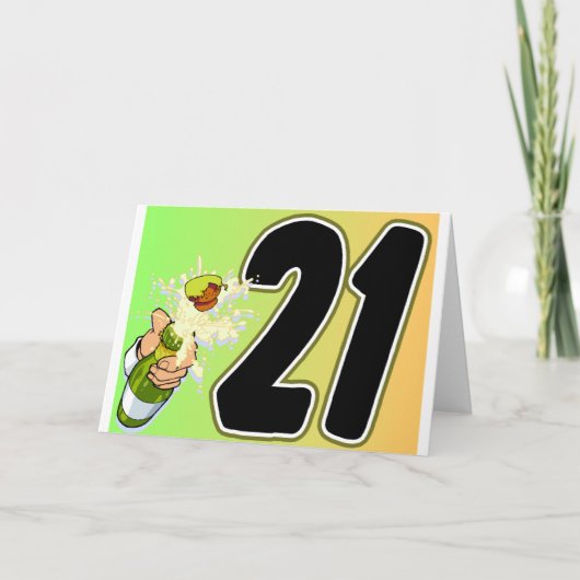 第21回バースデーグッズ カード (正面)