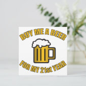 第21回バースデービおもしろいール 招待状 (スタンド正面)