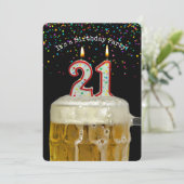 第21回バースデービールパーティー 招待状 (スタンド正面)