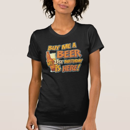 第21回バースデービール Tシャツ (正面)